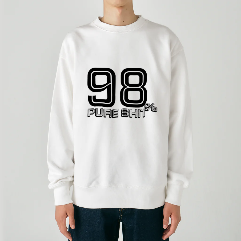 Architeture is dead.の98% Pure Shit Heavyweight Crew Neck Sweatshirt