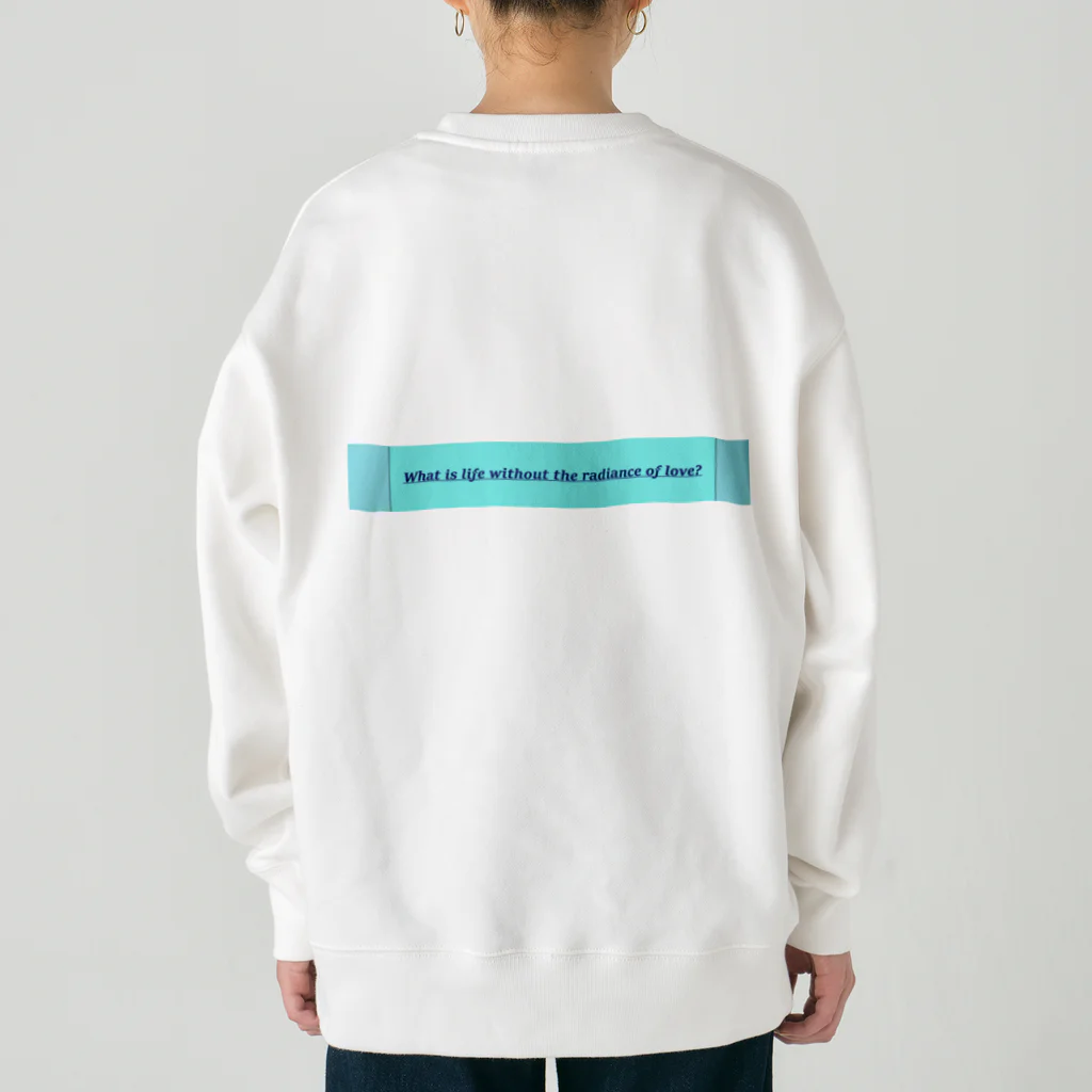 ♡BE HAPPY♡の恋する魚たち Heavyweight Crew Neck Sweatshirt