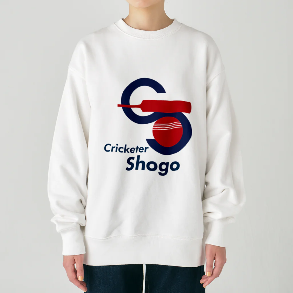 木村昇吾を応援しよう！のクリケット日本代表木村昇吾選手のロゴグッズ Heavyweight Crew Neck Sweatshirt