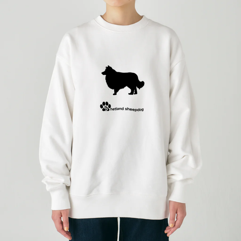 bow and arrow のシェトランドシープドック Heavyweight Crew Neck Sweatshirt