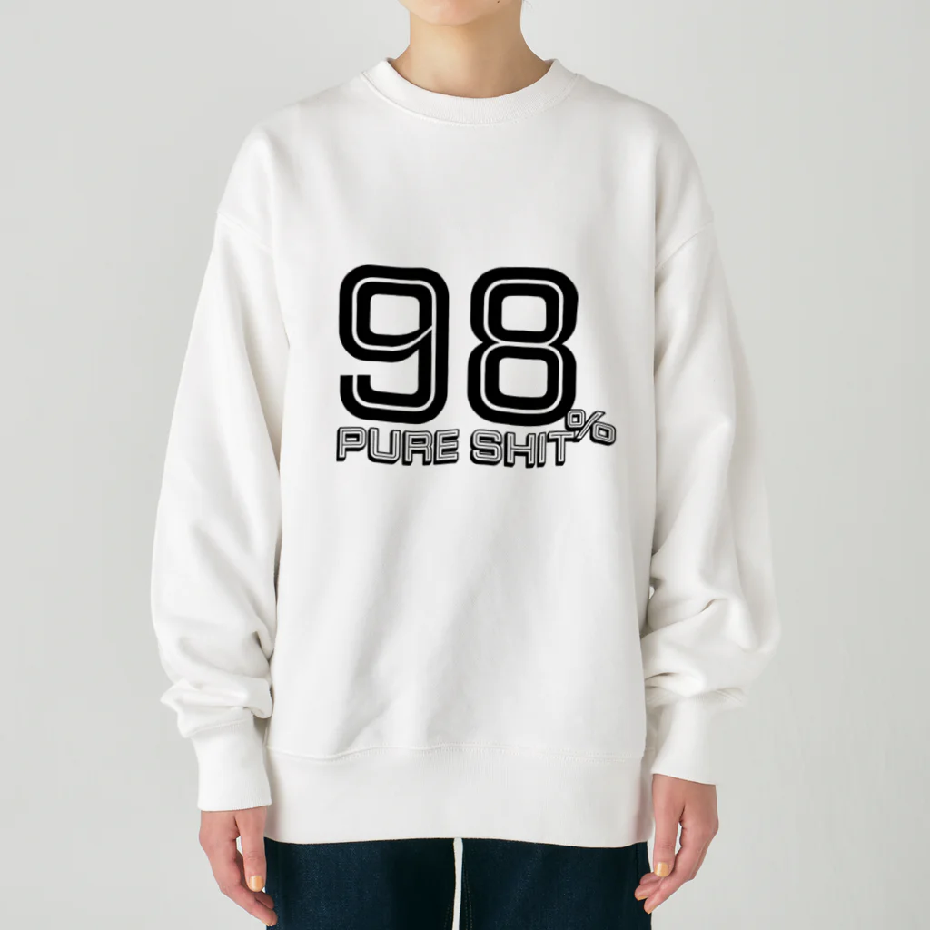 Architeture is dead.の98% Pure Shit Heavyweight Crew Neck Sweatshirt