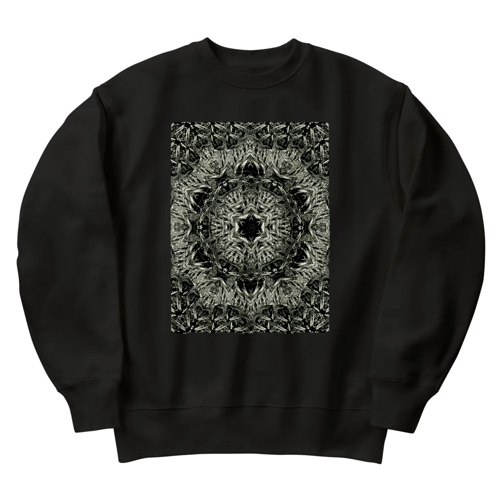 after the rainの曼荼羅　五穀豊穣 Heavyweight Crew Neck Sweatshirt