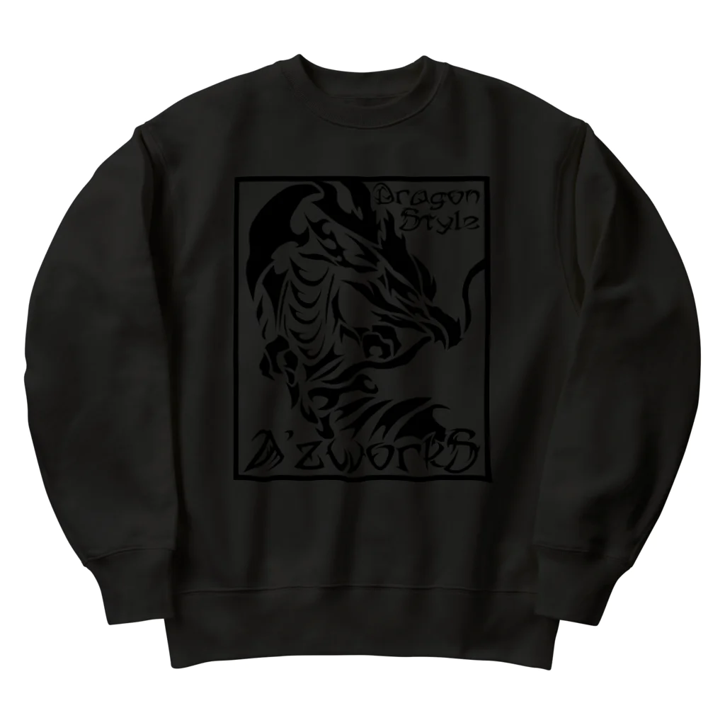 Ａ’ｚｗｏｒｋＳの黒龍 Heavyweight Crew Neck Sweatshirt