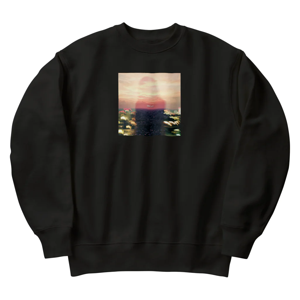 me;usのCan I fill up this empty heart Heavyweight Crew Neck Sweatshirt