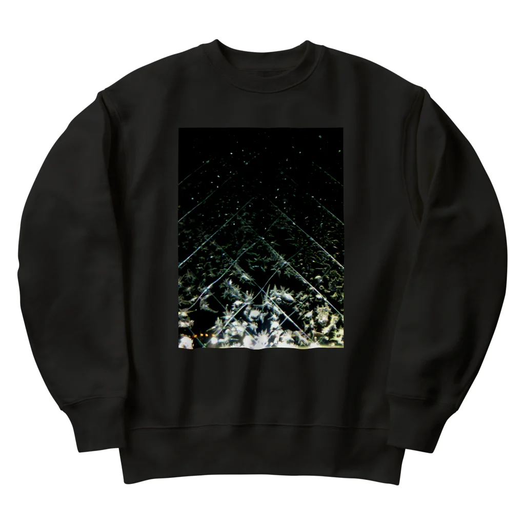 空屋　sorayakusakaの201001161933000　夜の氷紋 Heavyweight Crew Neck Sweatshirt