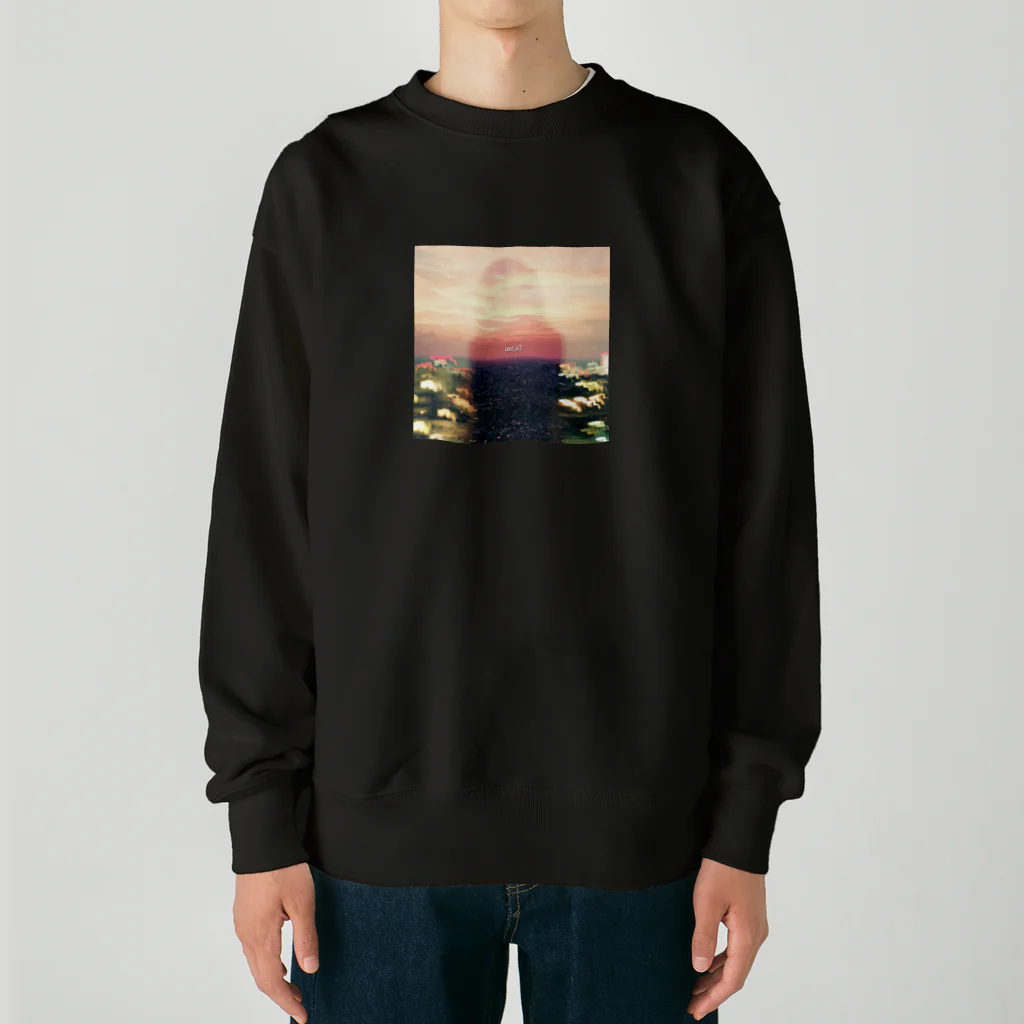 me;usのCan I fill up this empty heart Heavyweight Crew Neck Sweatshirt