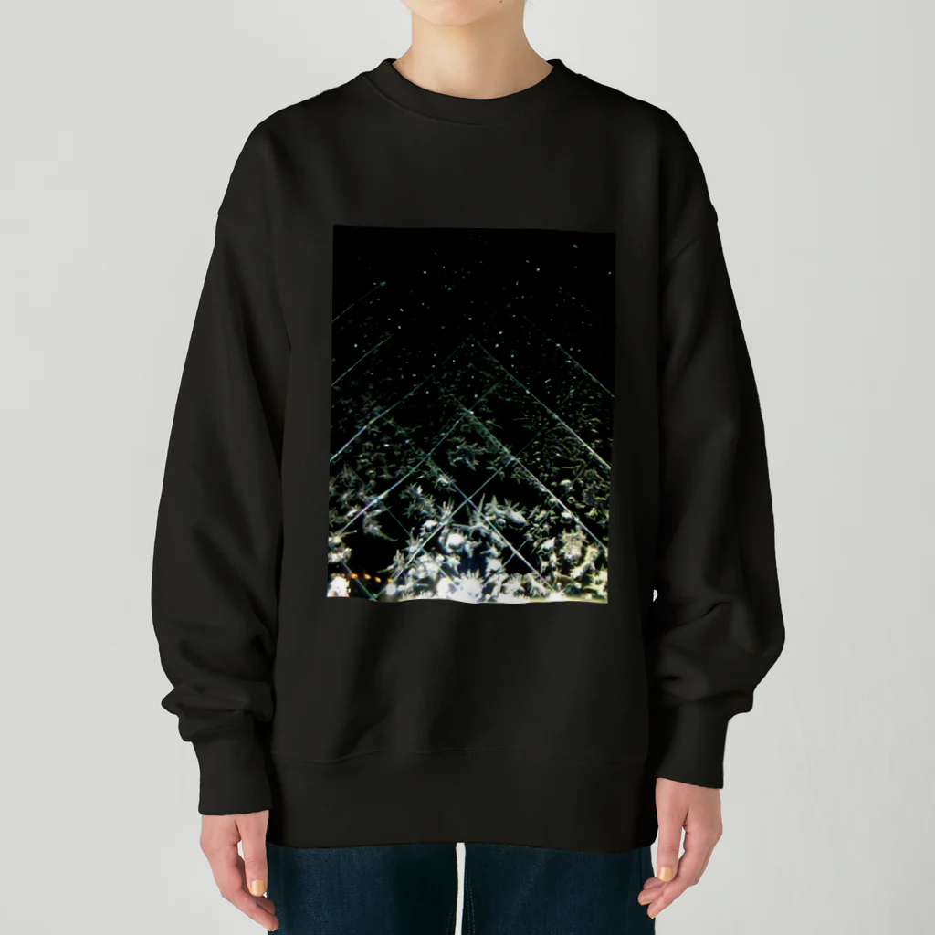 空屋　sorayakusakaの201001161933000　夜の氷紋 Heavyweight Crew Neck Sweatshirt