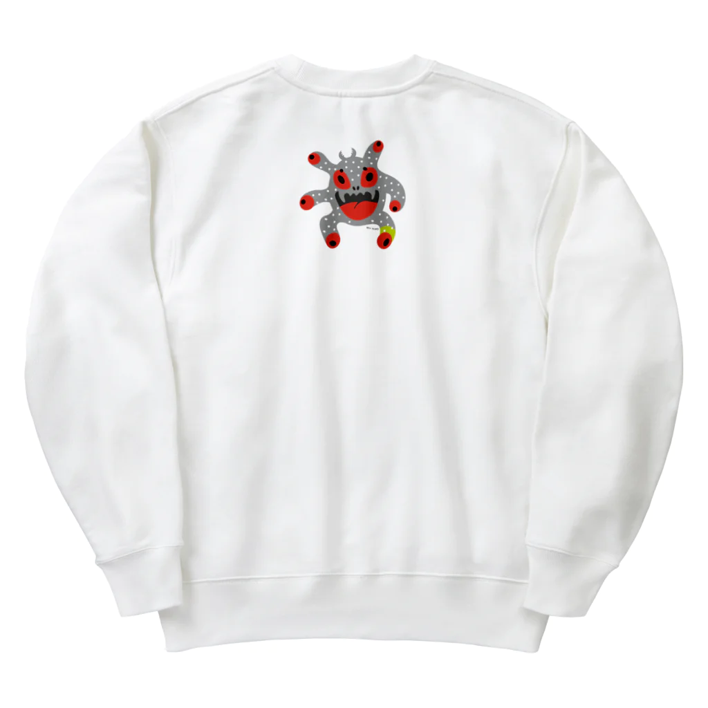 まみおデザインのワルスケくん Heavyweight Crew Neck Sweatshirt