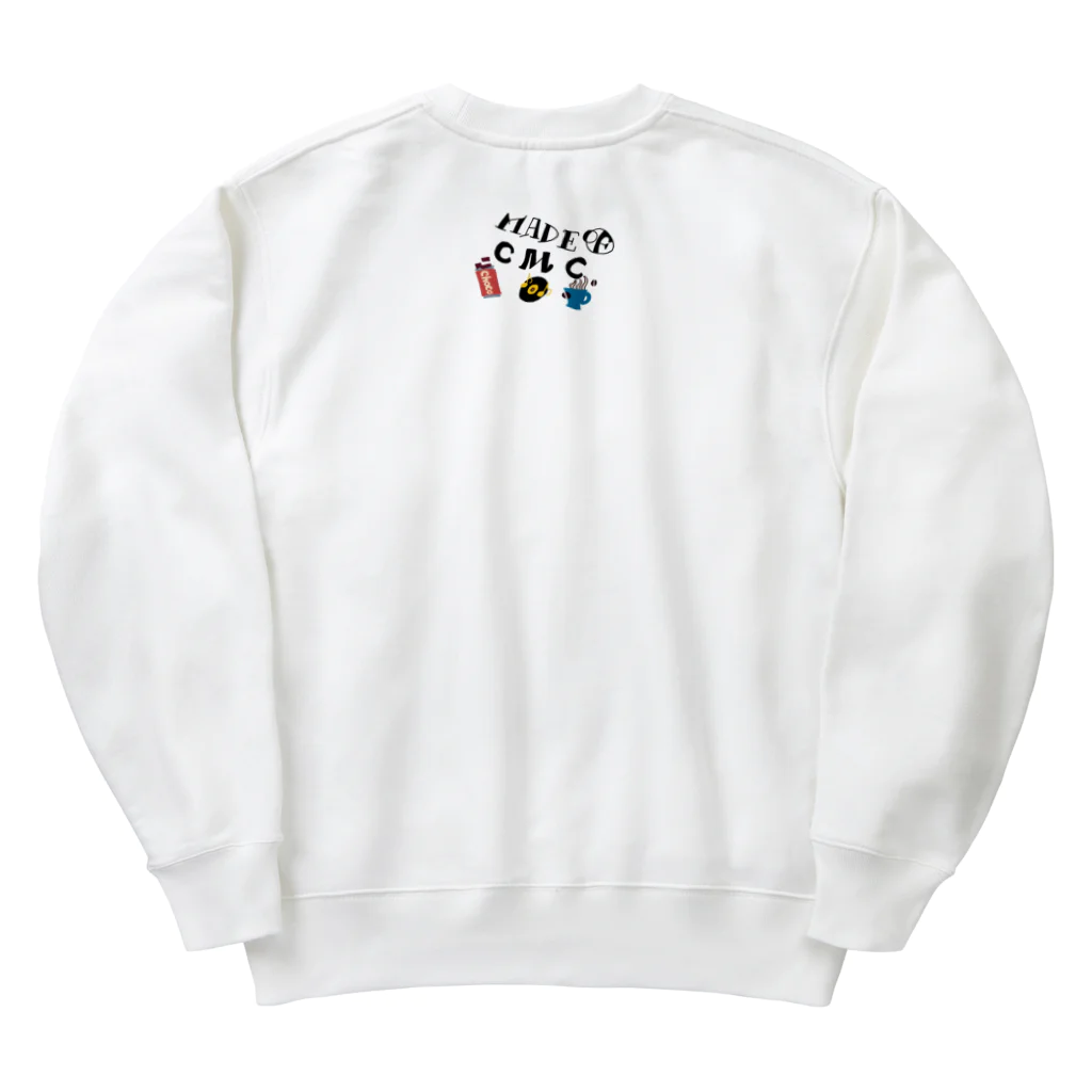 hilo tomula トムラ ヒロのMade Of CMC  Color Heavyweight Crew Neck Sweatshirt