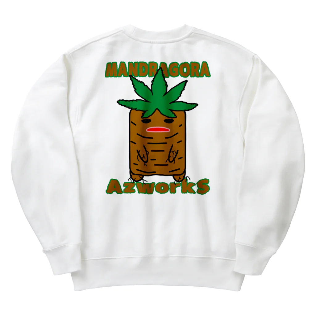 Ａ’ｚｗｏｒｋＳのハコマンドラゴラ Heavyweight Crew Neck Sweatshirt