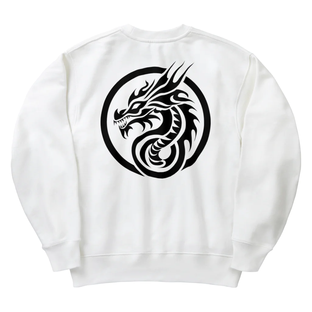 Ａ’ｚｗｏｒｋＳのドラゴンの紋章 Heavyweight Crew Neck Sweatshirt