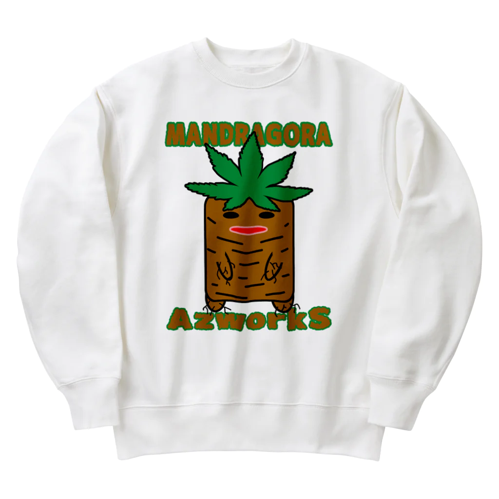 Ａ’ｚｗｏｒｋＳのハコマンドラゴラ Heavyweight Crew Neck Sweatshirt