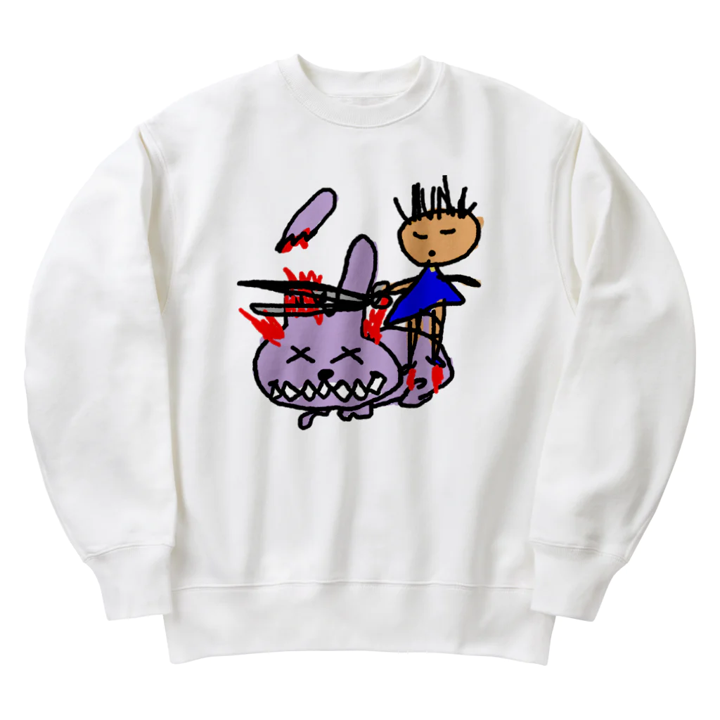 Ａ’ｚｗｏｒｋＳのらくがきRPG モンスター討伐 Heavyweight Crew Neck Sweatshirt