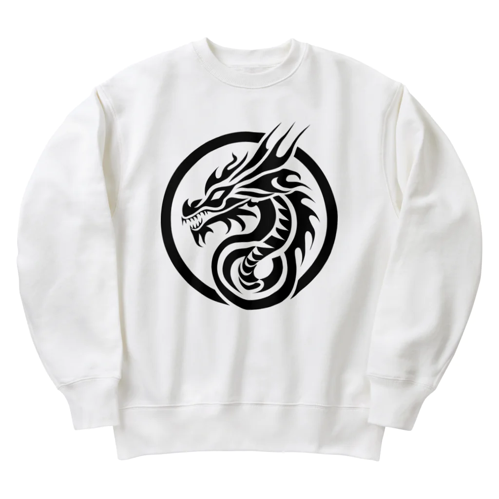 Ａ’ｚｗｏｒｋＳのドラゴンの紋章 Heavyweight Crew Neck Sweatshirt