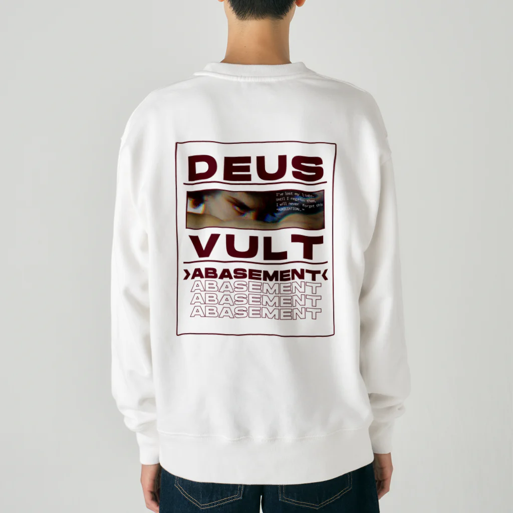 VAPORの#01 DEUS_VULT Heavyweight Crew Neck Sweatshirt