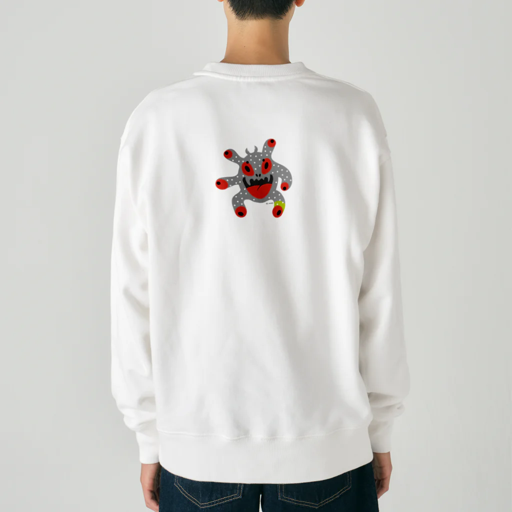 まみおデザインのワルスケくん Heavyweight Crew Neck Sweatshirt