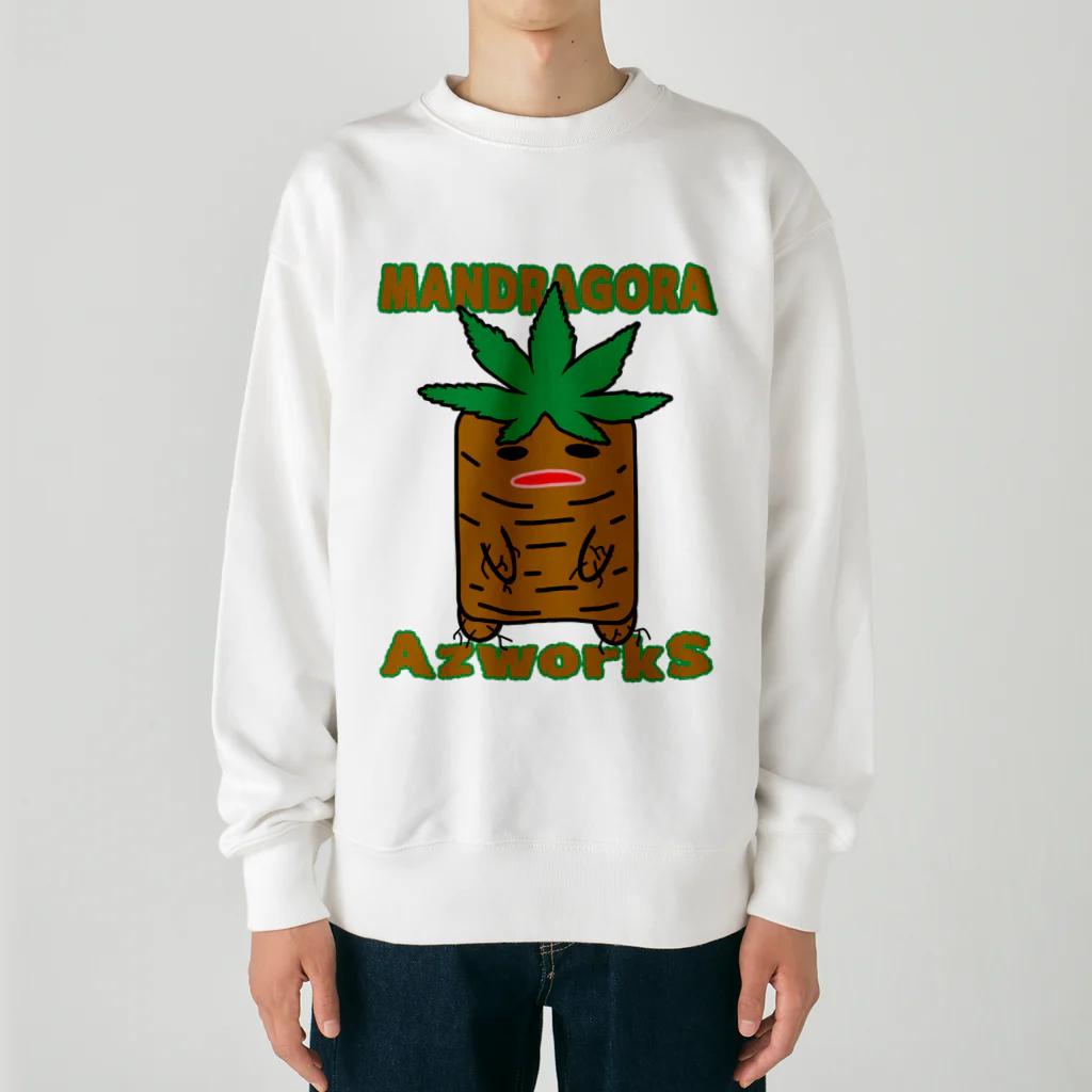 Ａ’ｚｗｏｒｋＳのハコマンドラゴラ Heavyweight Crew Neck Sweatshirt