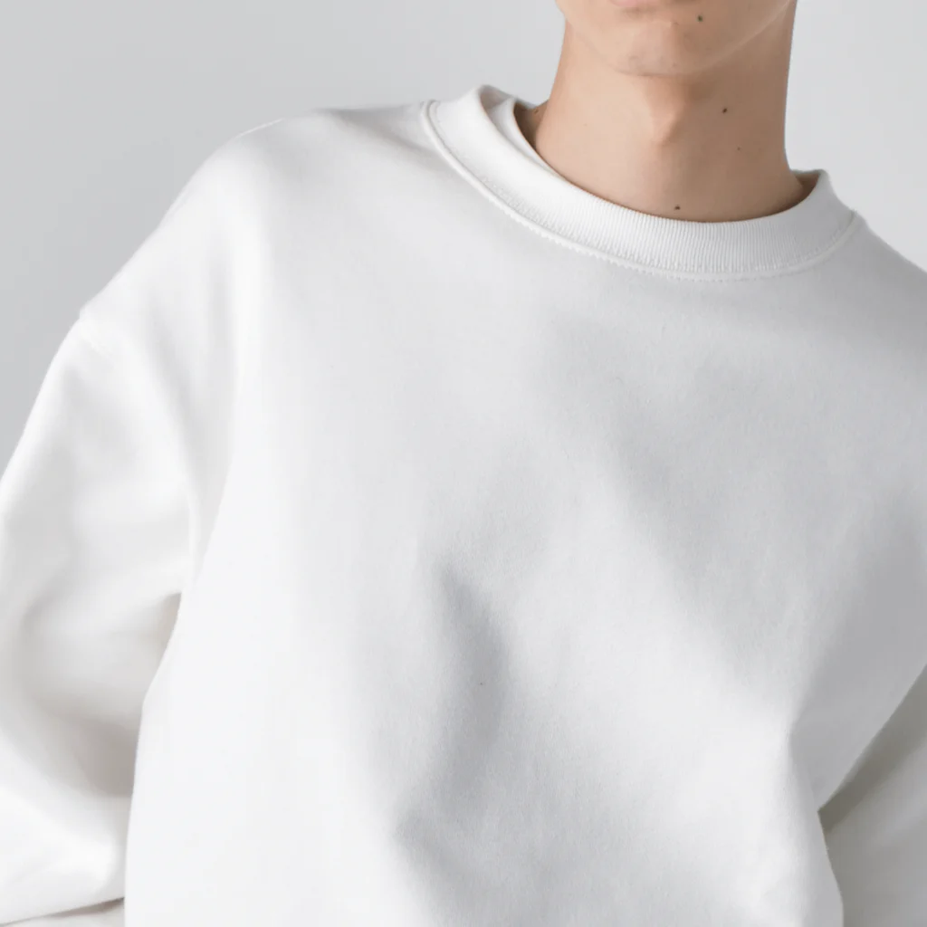 #眠れる怖い話のシンプル眠蛸 Heavyweight Crew Neck Sweatshirt