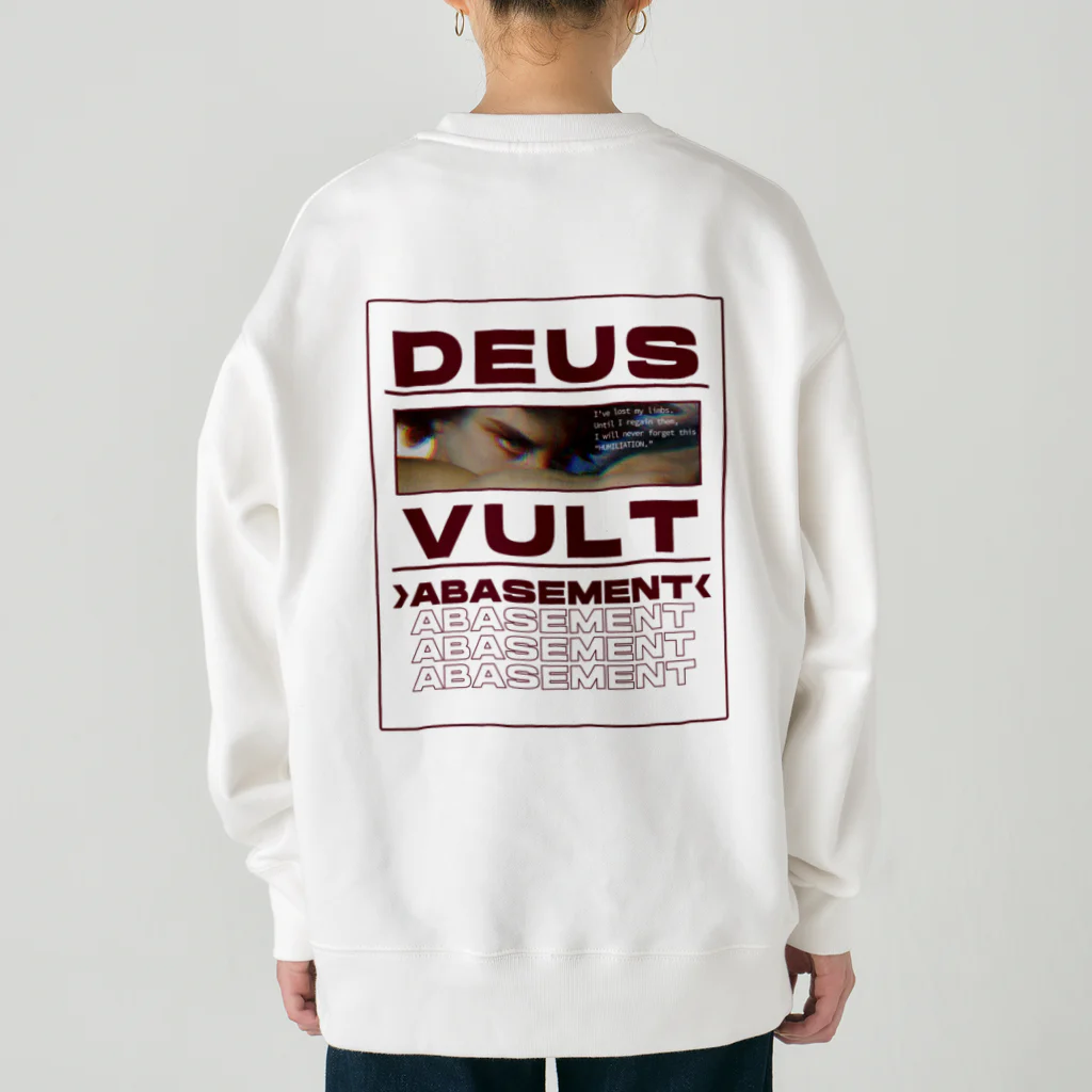 VAPORの#01 DEUS_VULT Heavyweight Crew Neck Sweatshirt