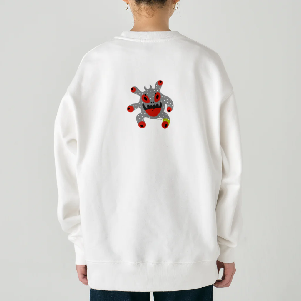 まみおデザインのワルスケくん Heavyweight Crew Neck Sweatshirt