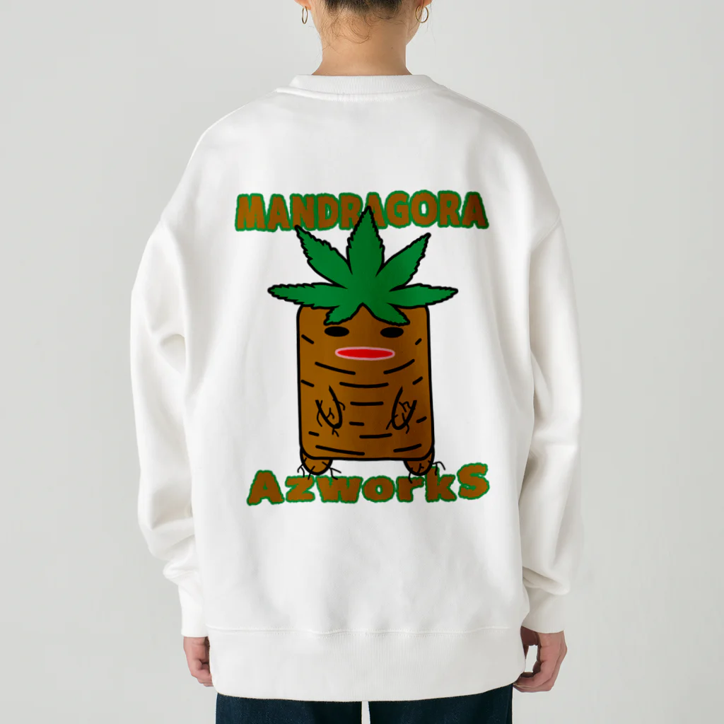 Ａ’ｚｗｏｒｋＳのハコマンドラゴラ Heavyweight Crew Neck Sweatshirt