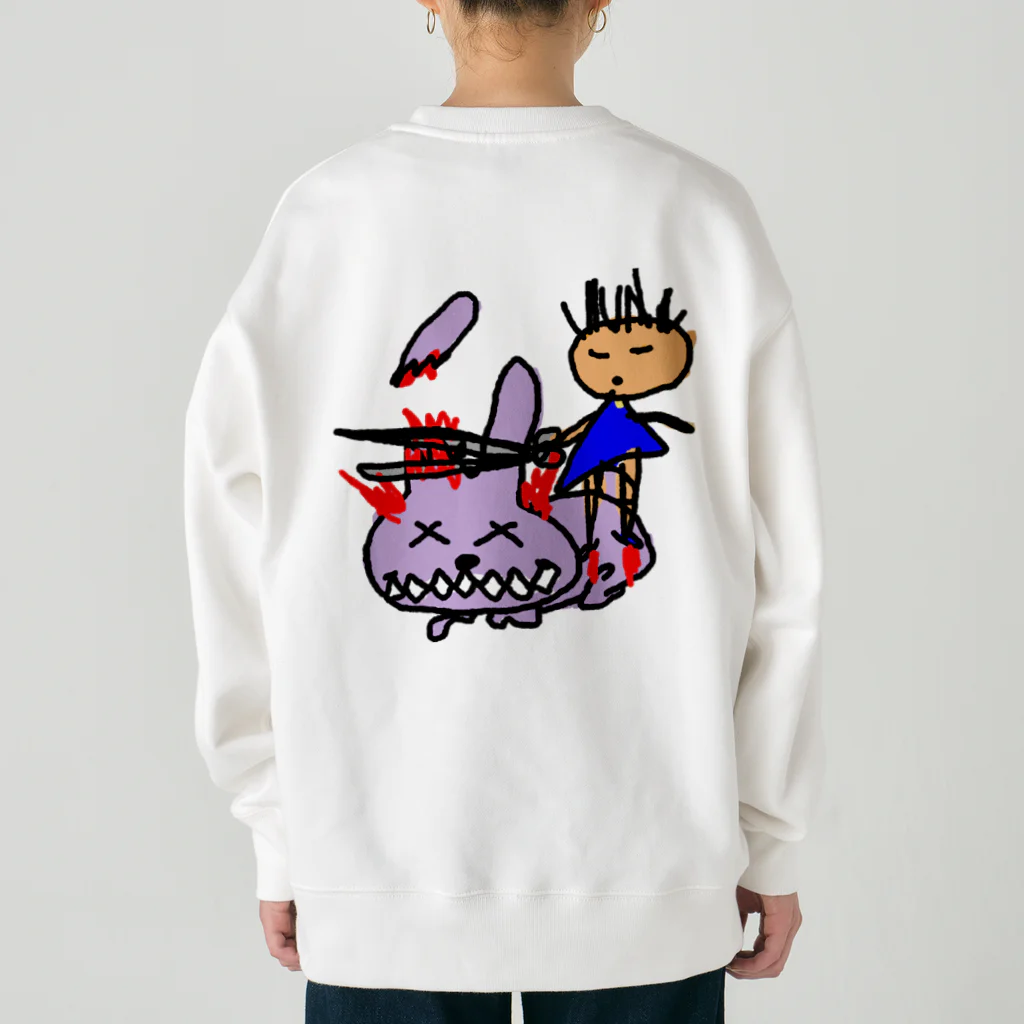 Ａ’ｚｗｏｒｋＳのらくがきRPG モンスター討伐 Heavyweight Crew Neck Sweatshirt