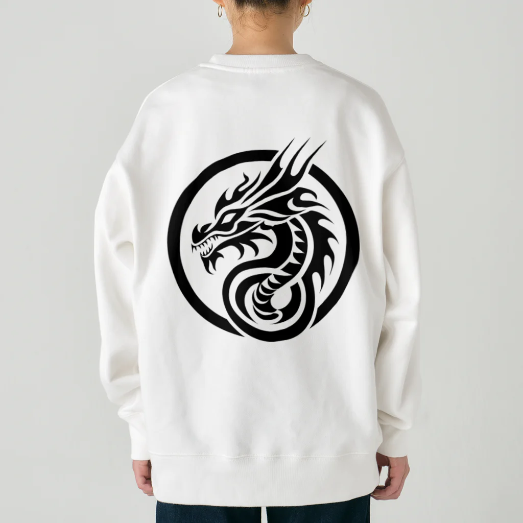 Ａ’ｚｗｏｒｋＳのドラゴンの紋章 Heavyweight Crew Neck Sweatshirt