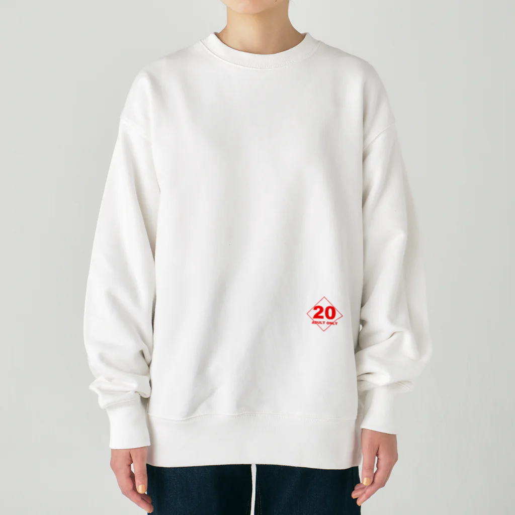 横浜ボーイ酒カウトの野毛大学 Heavyweight Crew Neck Sweatshirt