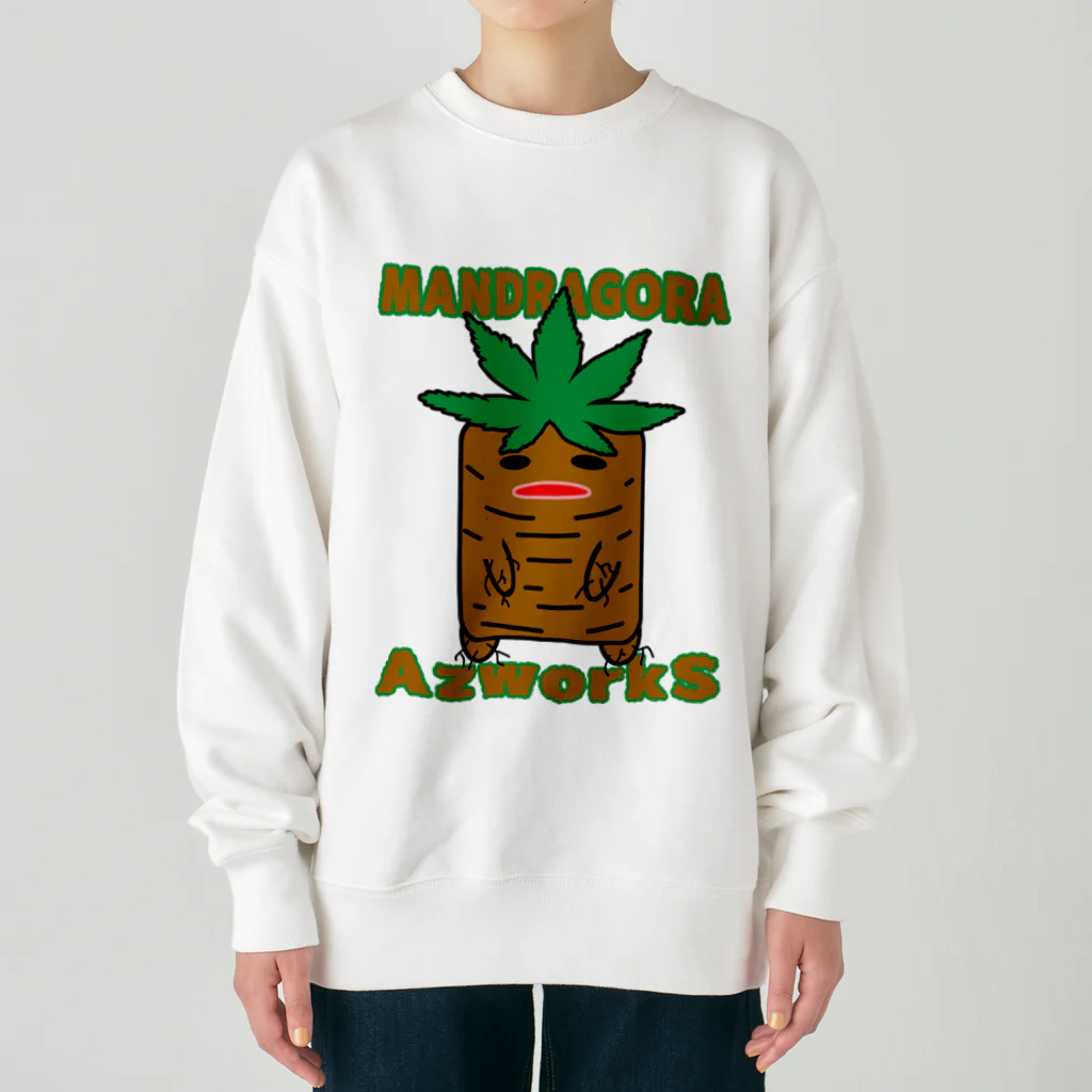 Ａ’ｚｗｏｒｋＳのハコマンドラゴラ Heavyweight Crew Neck Sweatshirt