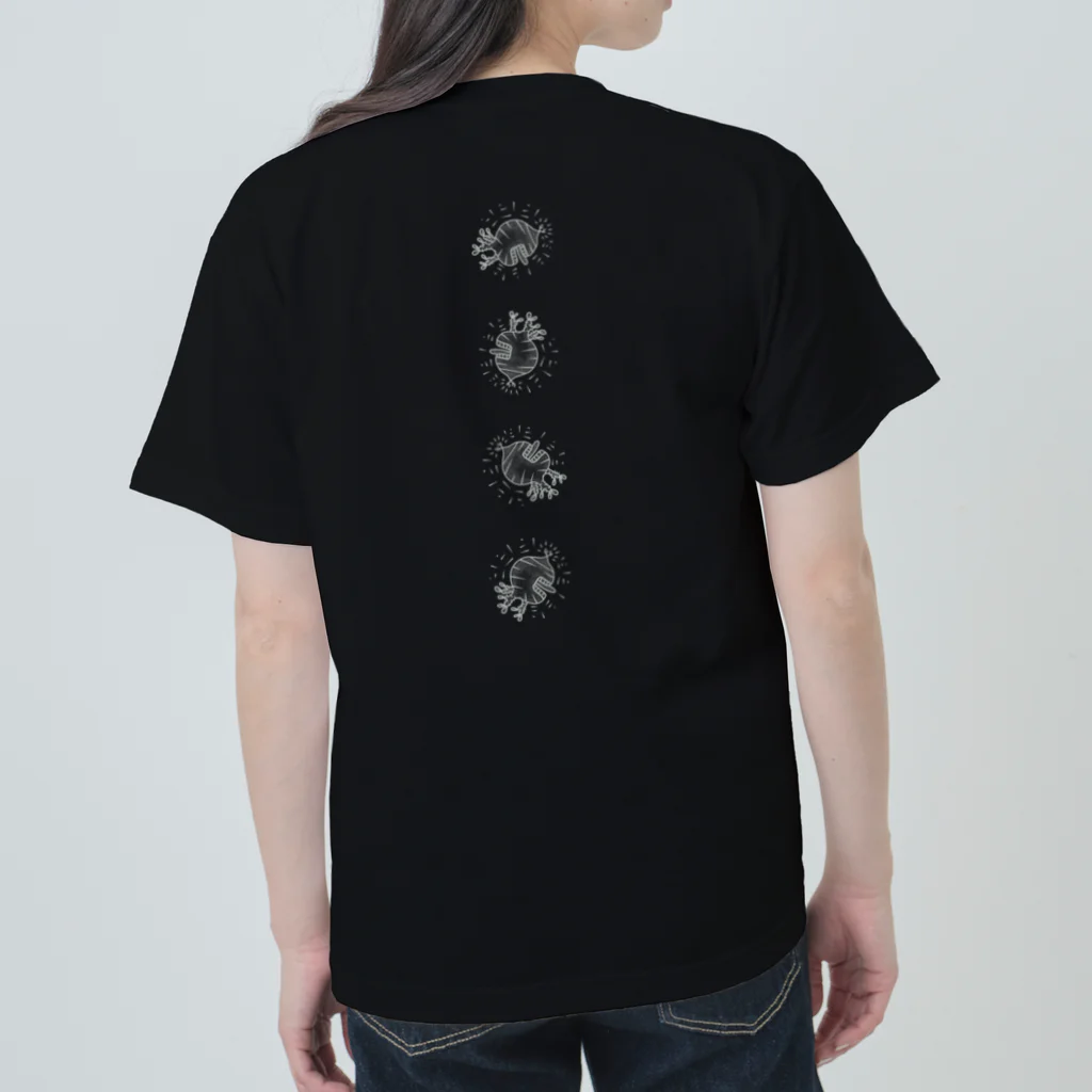 TENDOBOTANICALのグラ丸　黒t Heavyweight T-Shirt