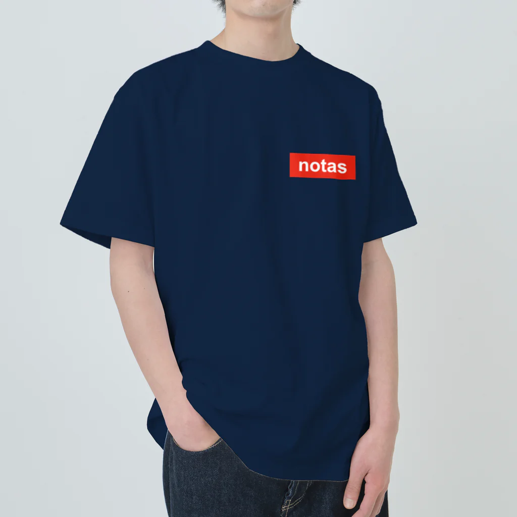 ノウタス株式会社　notas inc.のnotas Heavyweight T-Shirt