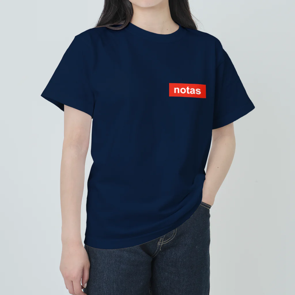 ノウタス株式会社　notas inc.のnotas Heavyweight T-Shirt