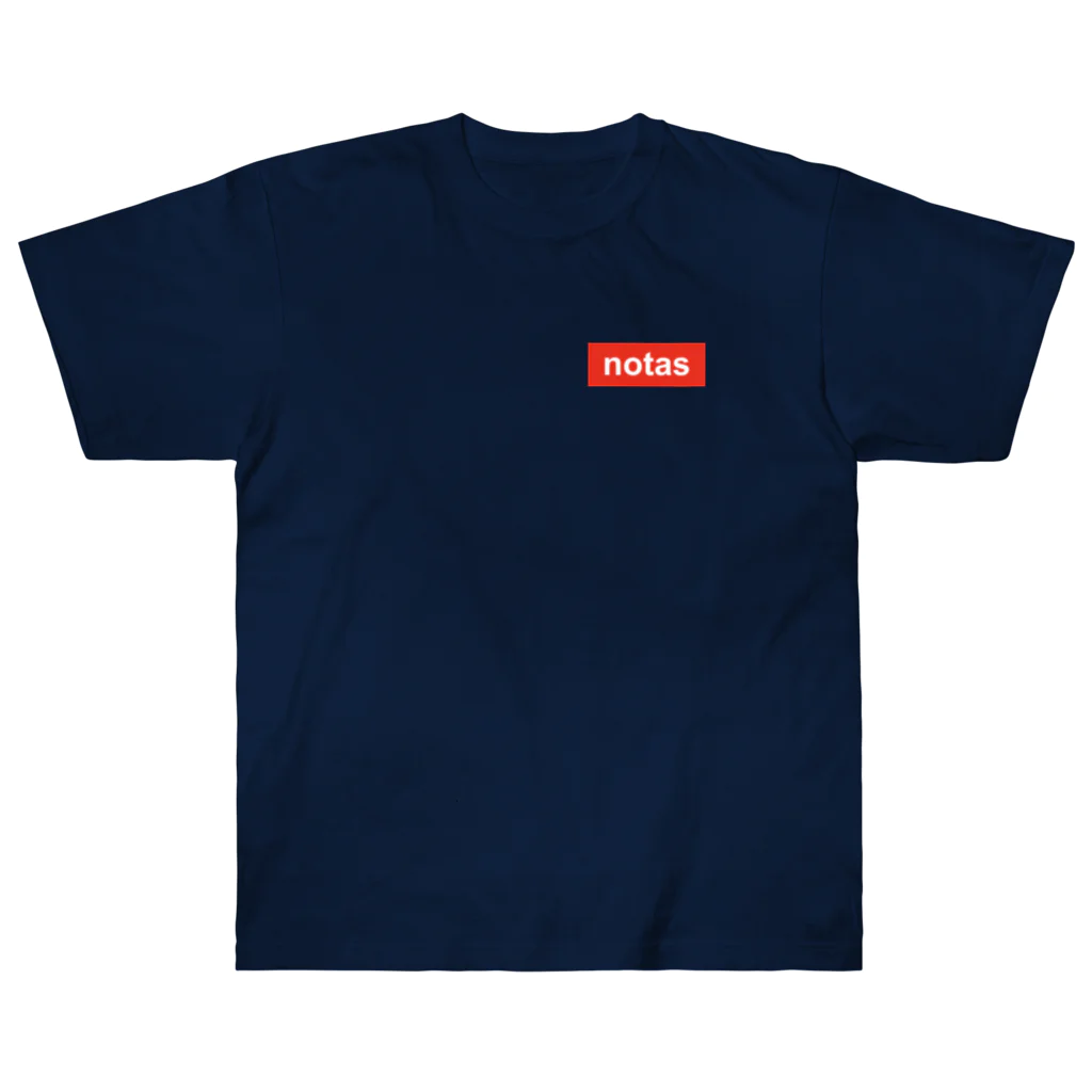 ノウタス株式会社　notas inc.のnotas Heavyweight T-Shirt