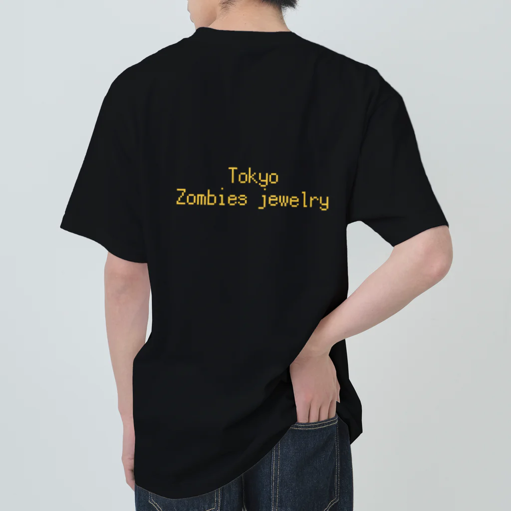 Tokyo　Zombies jewelryのgold　t-shirt ヘビーウェイトTシャツ