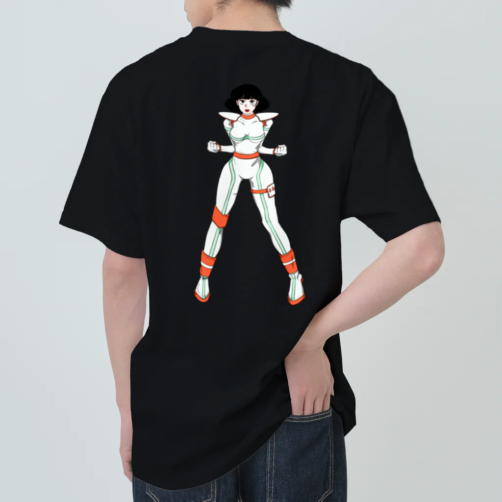 深見葵真の美少女戦士 Heavyweight T-Shirt