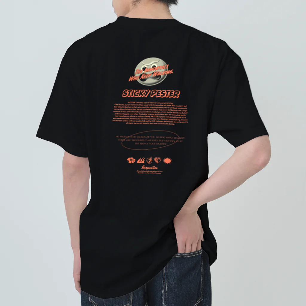 yamaguchi_shunsuke_のComfortable WALKING ー STICKY PESTER ー ヘビーウェイトTシャツ