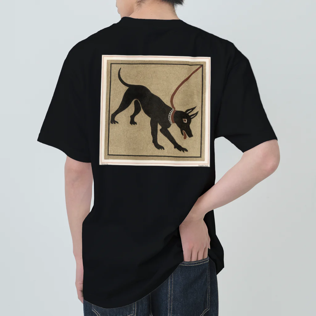 J. Jeffery Print Galleryのポンペイの番犬 ヘビーウェイトTシャツ