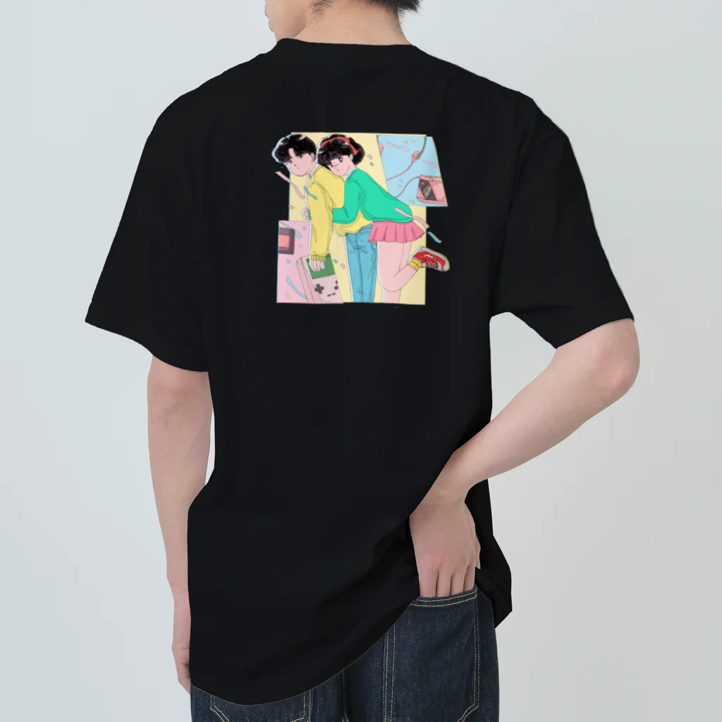 午前3時(3:00am)SHOP🍒の男の子と女の子 ヘビーウェイトTシャツ