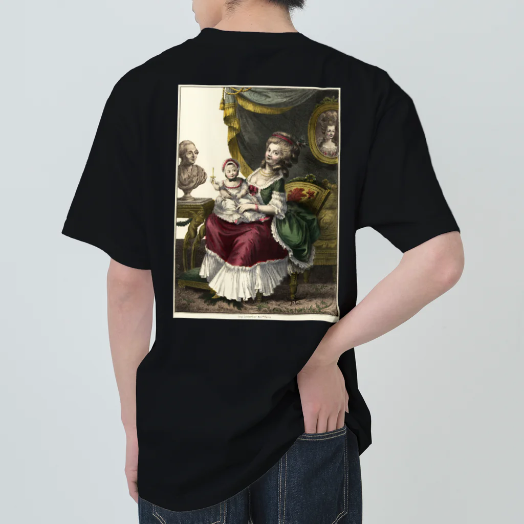J. Jeffery Print Galleryのマリー・アントワネット　肖像画 ヘビーウェイトTシャツ