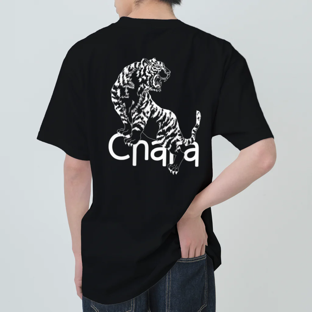 Chara Tiger motorcycleのChara Tiger×tamamushi Heavyweight T-Shirt