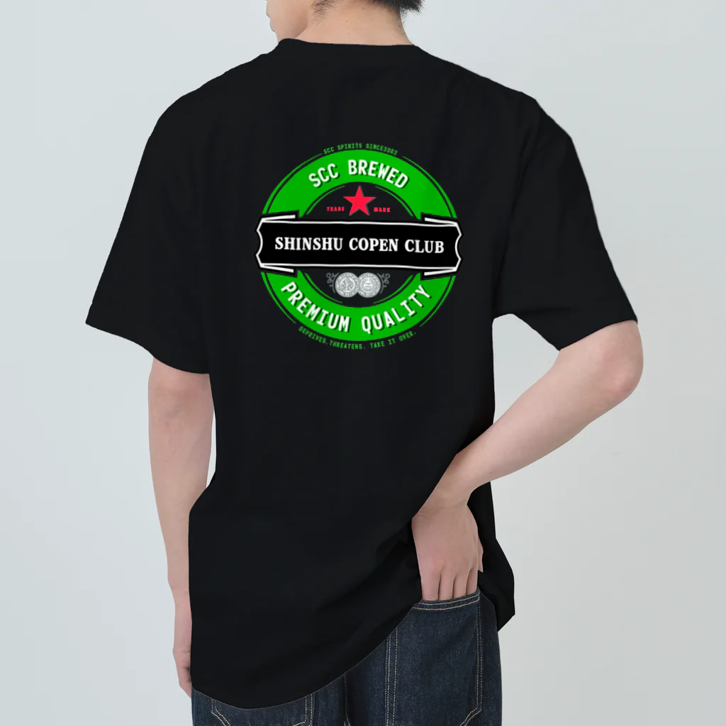 SCC(信州コペンクラブ)のSCC voff2023_LA400robe_Tシャツ黒 ヘビーウェイトTシャツ