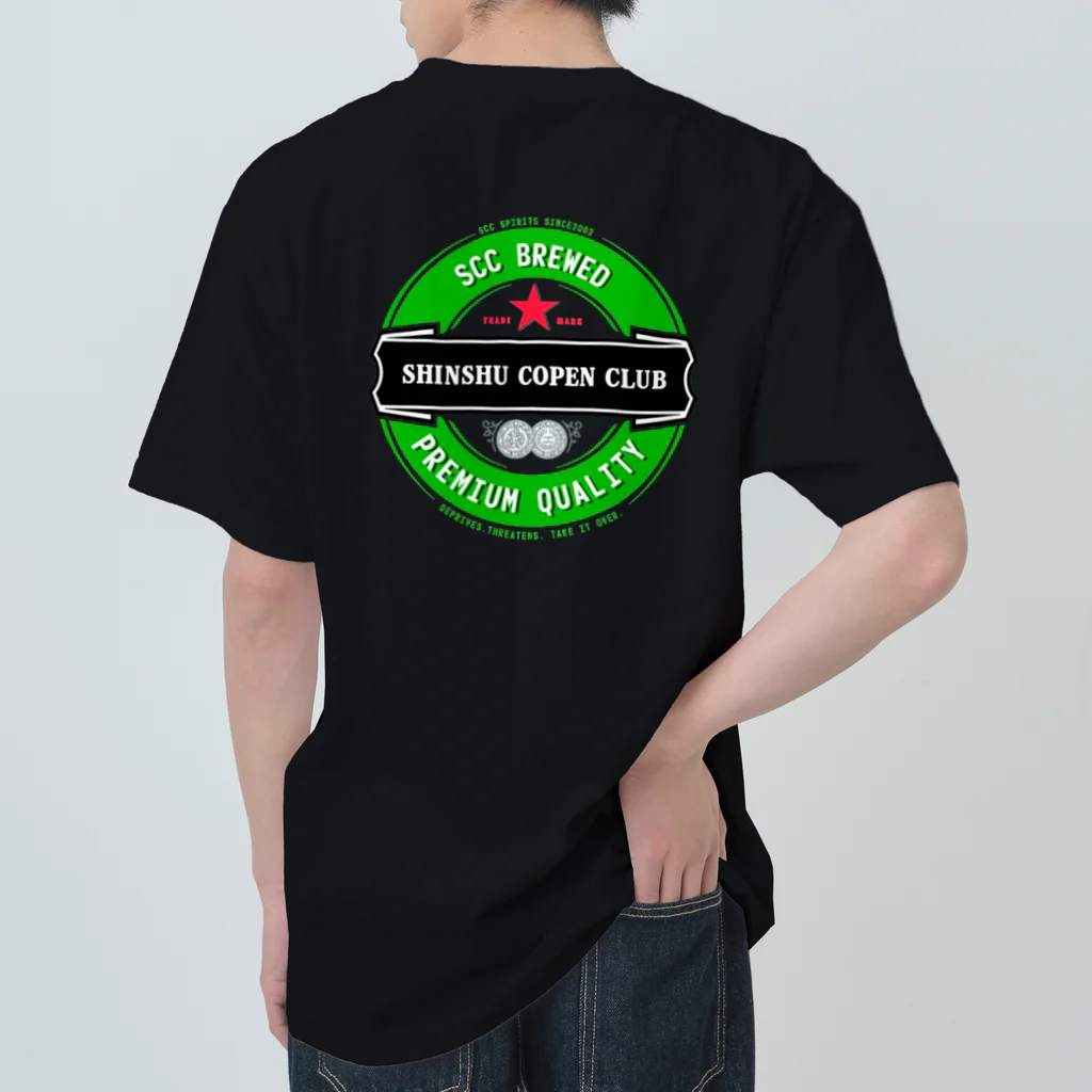 SCC(信州コペンクラブ)のSCC voff2023_LA400cero_Tシャツ黒 ヘビーウェイトTシャツ