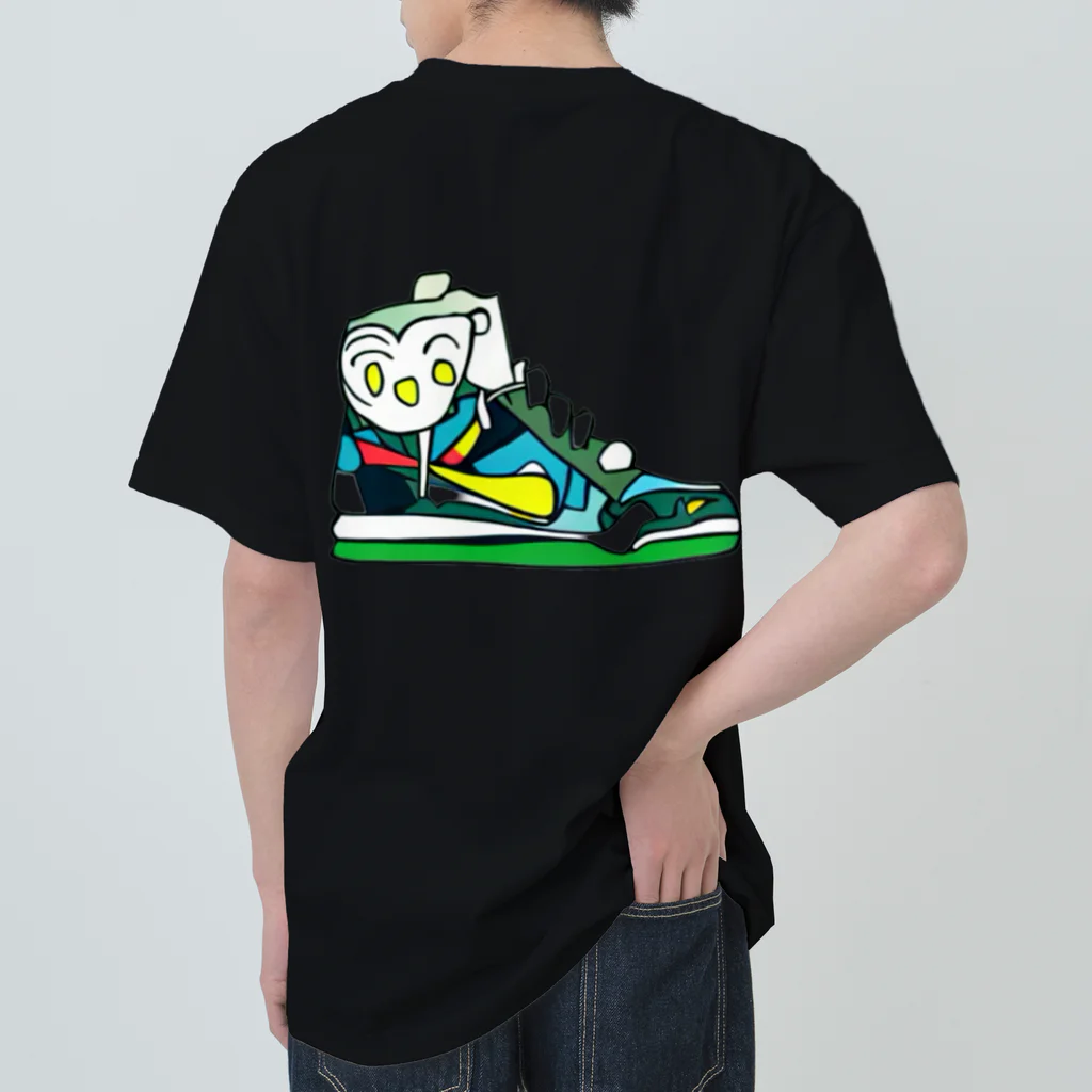 Sneakreamのチョコミントアイスクリームスニーカー ヘビーウェイトTシャツ