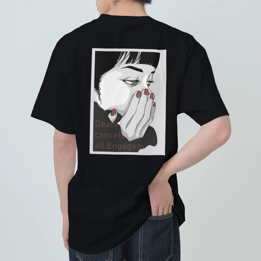 PUPPET FACEのPORTRAIT_01 Heavyweight T-Shirt