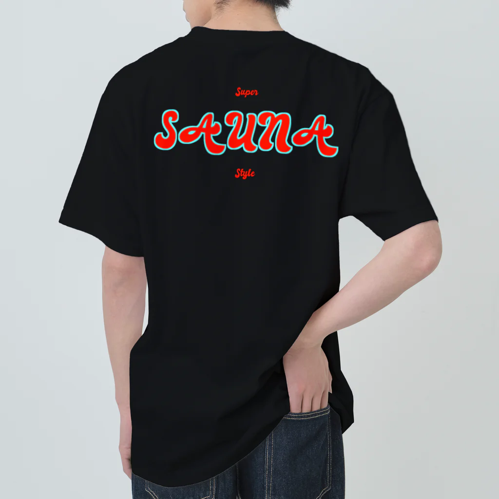Super Sauna StyleのSuper Sauna Style “Red” Heavyweight T-Shirt