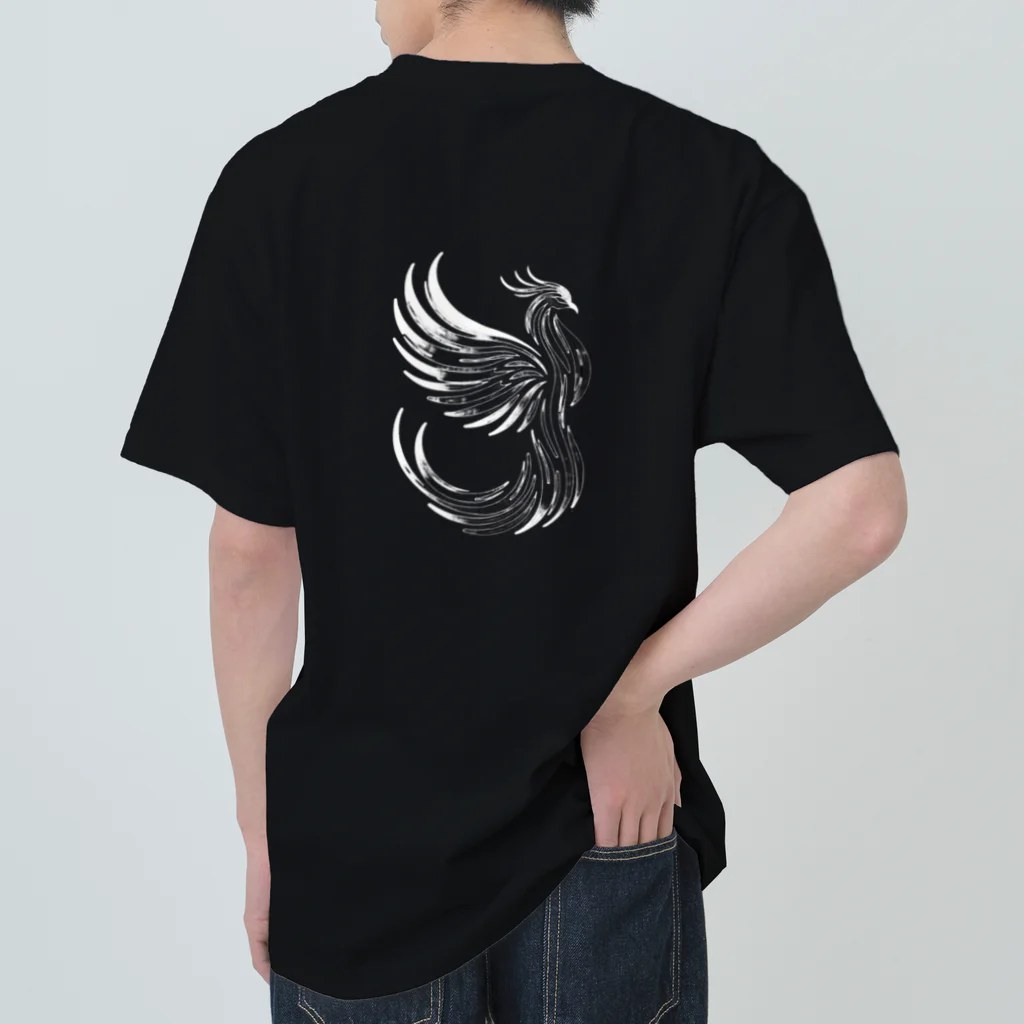 yuki_dratripの鳳凰 ヘビーウェイトTシャツ