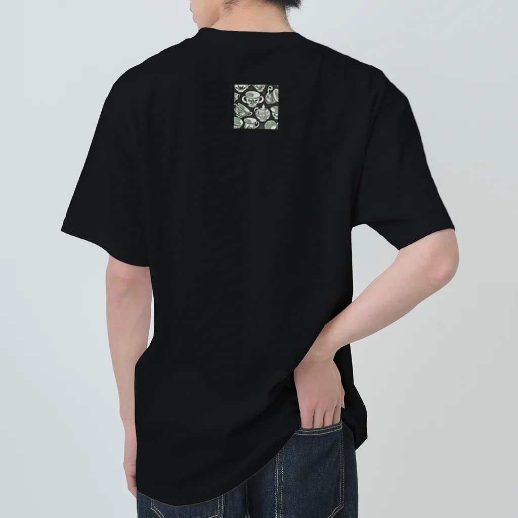 (っ◔◡◔)っ ♥ Le Petit Trésor ♥の花の詩カップ(The Flower Poetry Cup) Heavyweight T-Shirt