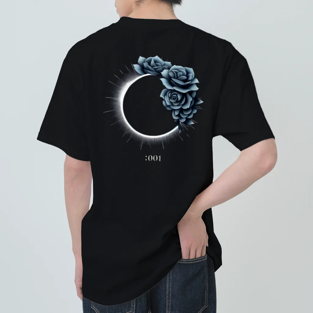 - Deep Sea -のBlueRose - :001 - Heavyweight T-Shirt