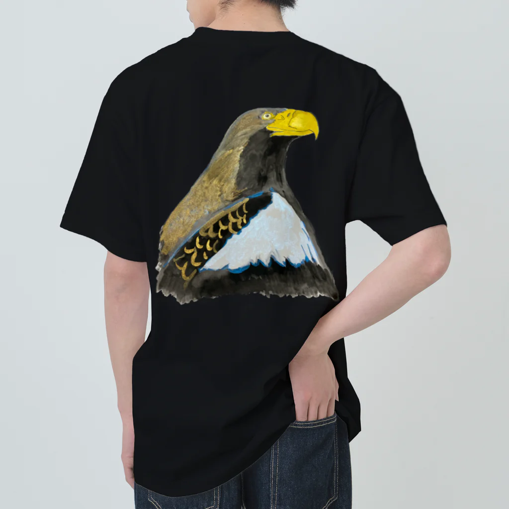 Coshi-Mild-Wildのオオワシ　🦅でござる🪶 ヘビーウェイトTシャツ