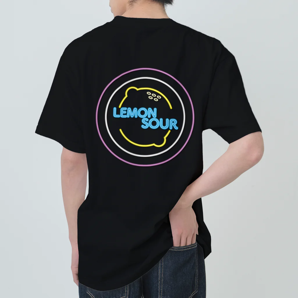 まみのすけのお店のNEON LEMON SOUR Heavyweight T-Shirt